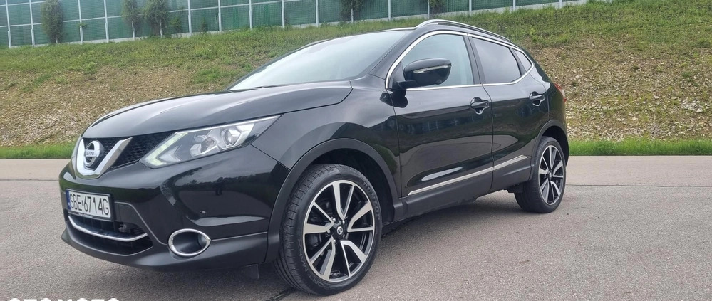 Nissan Qashqai cena 57800 przebieg: 76000, rok produkcji 2014 z Puszczykowo małe 742